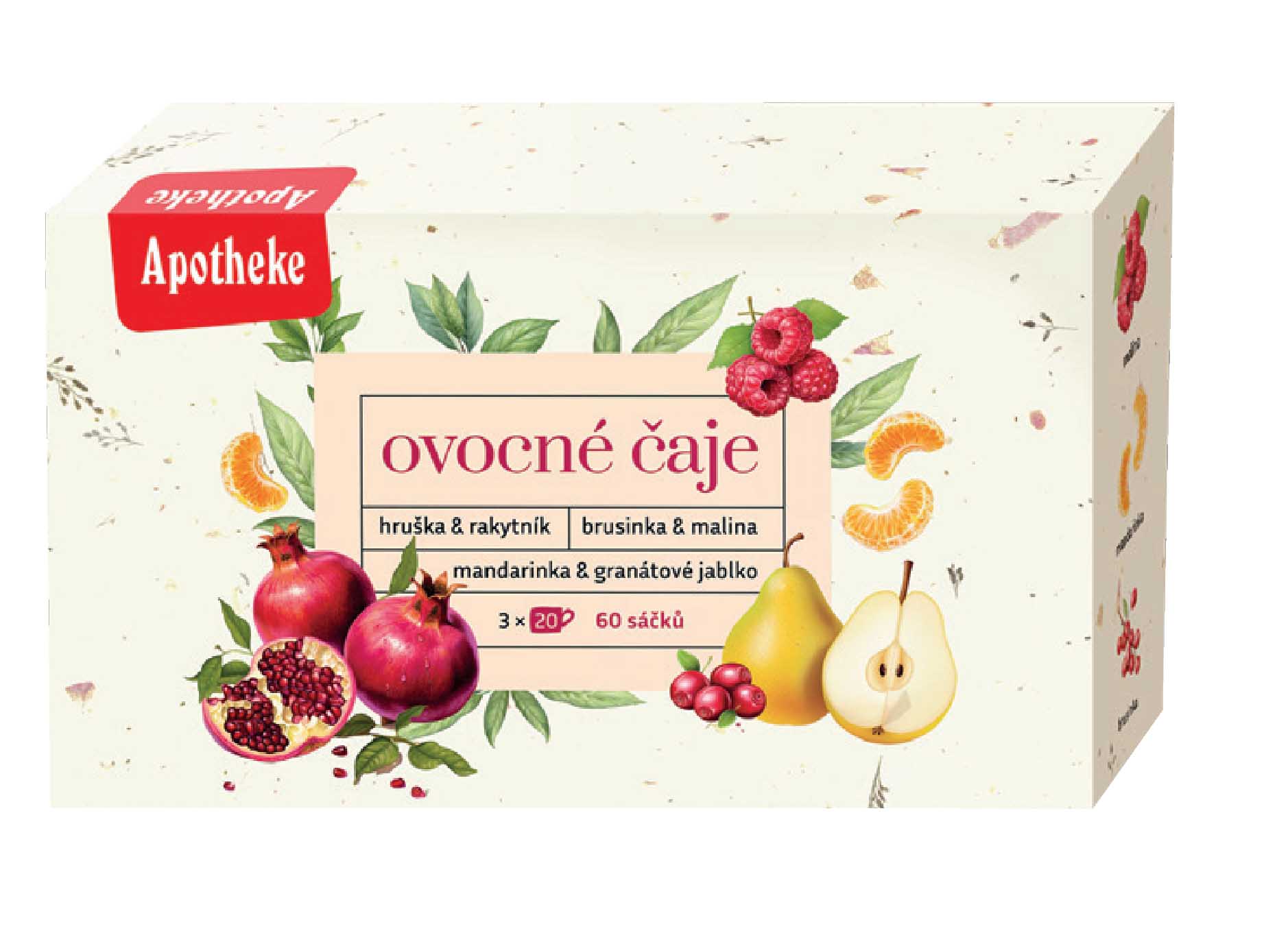1. APOTHEKE Kolekcia ovocných čajov premium
