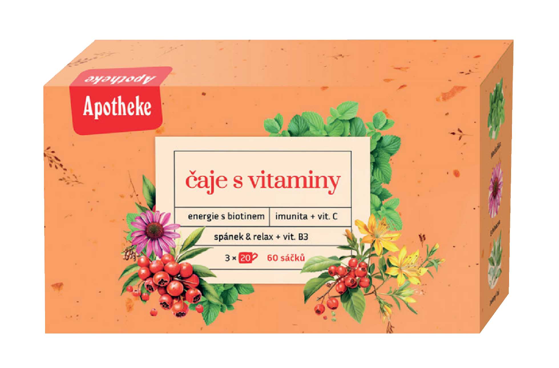 5. APOTHEKE Kolekcia čaj s vitamínmi premium